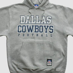 Reebok 2000s Hooded Pullover Sweatshirt - Dallas Cowboys Pullover