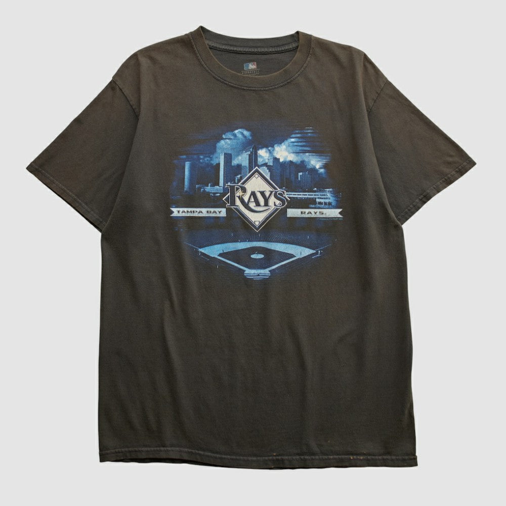 Black Tampa Bay Rays Genuine Merchandise 2000s T-shirt