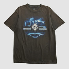 Black Tampa Bay Rays Genuine Merchandise 2000s T-shirt