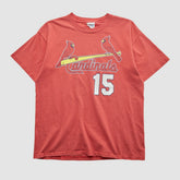 Red St. Louis Cardinals Majestic 2000s T-shirt