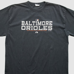 Charcoal Baltimore Orioles Majestic 2006 T-shirt