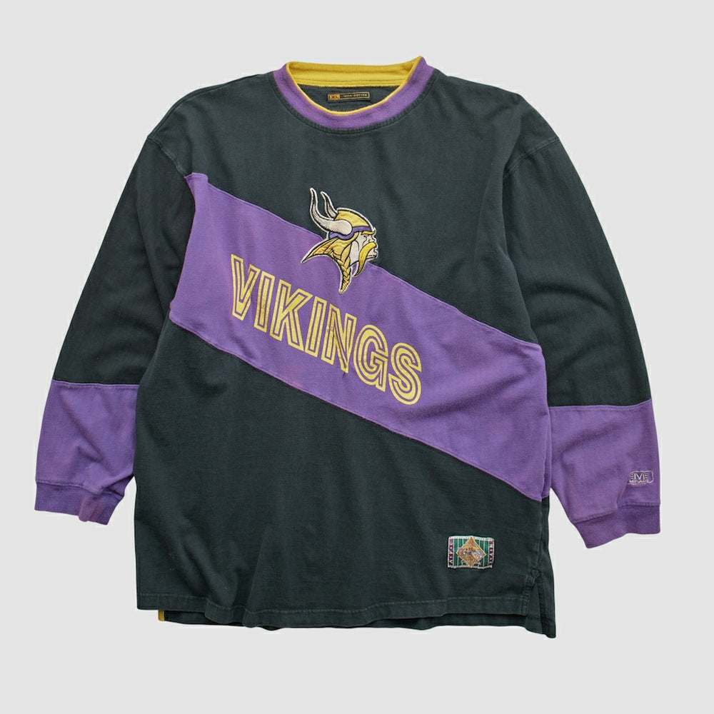 Mirage 90s Long Sleeve T-shirt - Minnesota Vikings T-shirts
