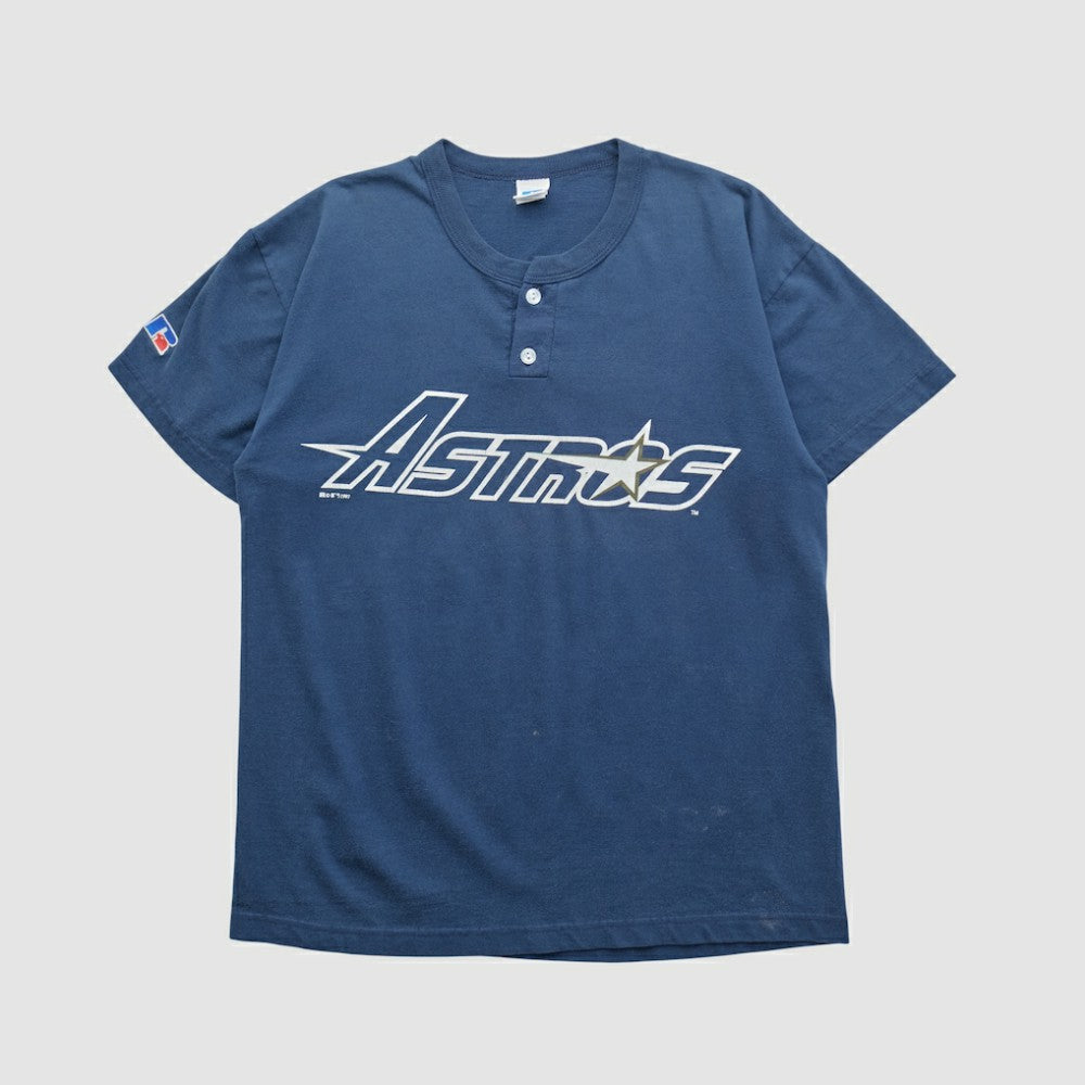 Navy Houston Astros Russell 2000s T-shirt