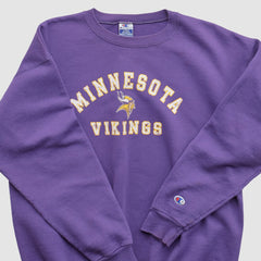 Champion 90s Pullover Sweatshirt - Minnesota Vikings Pullover