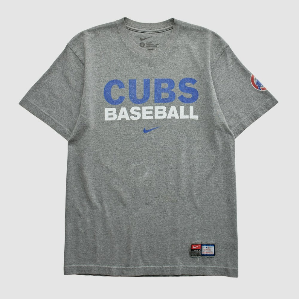 Dark Heather Gray Chicago Cubs Nike 2000s T-shirt