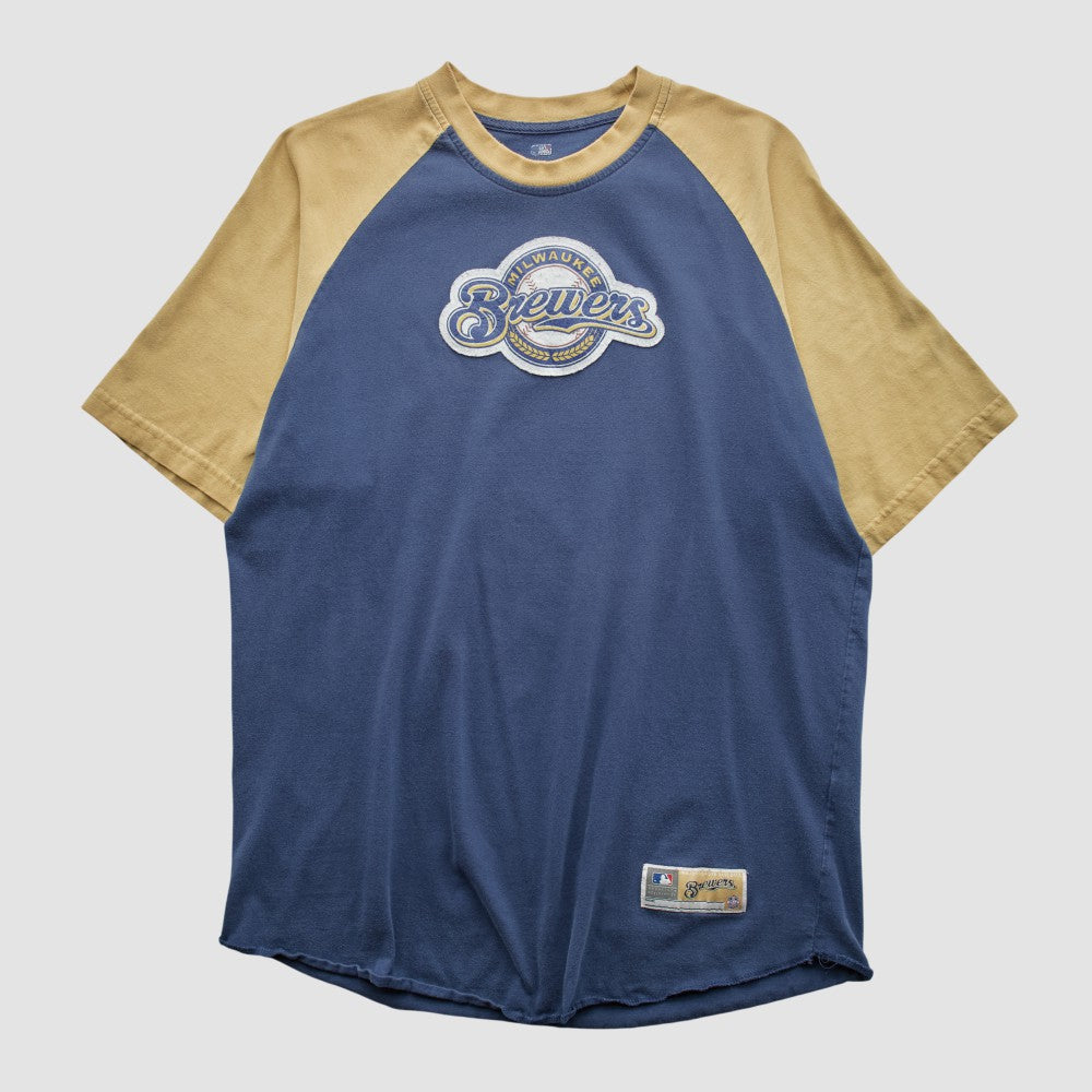 Navy Milwaukee Brewers MLB Genuine Merchandise 2000s T-shirt