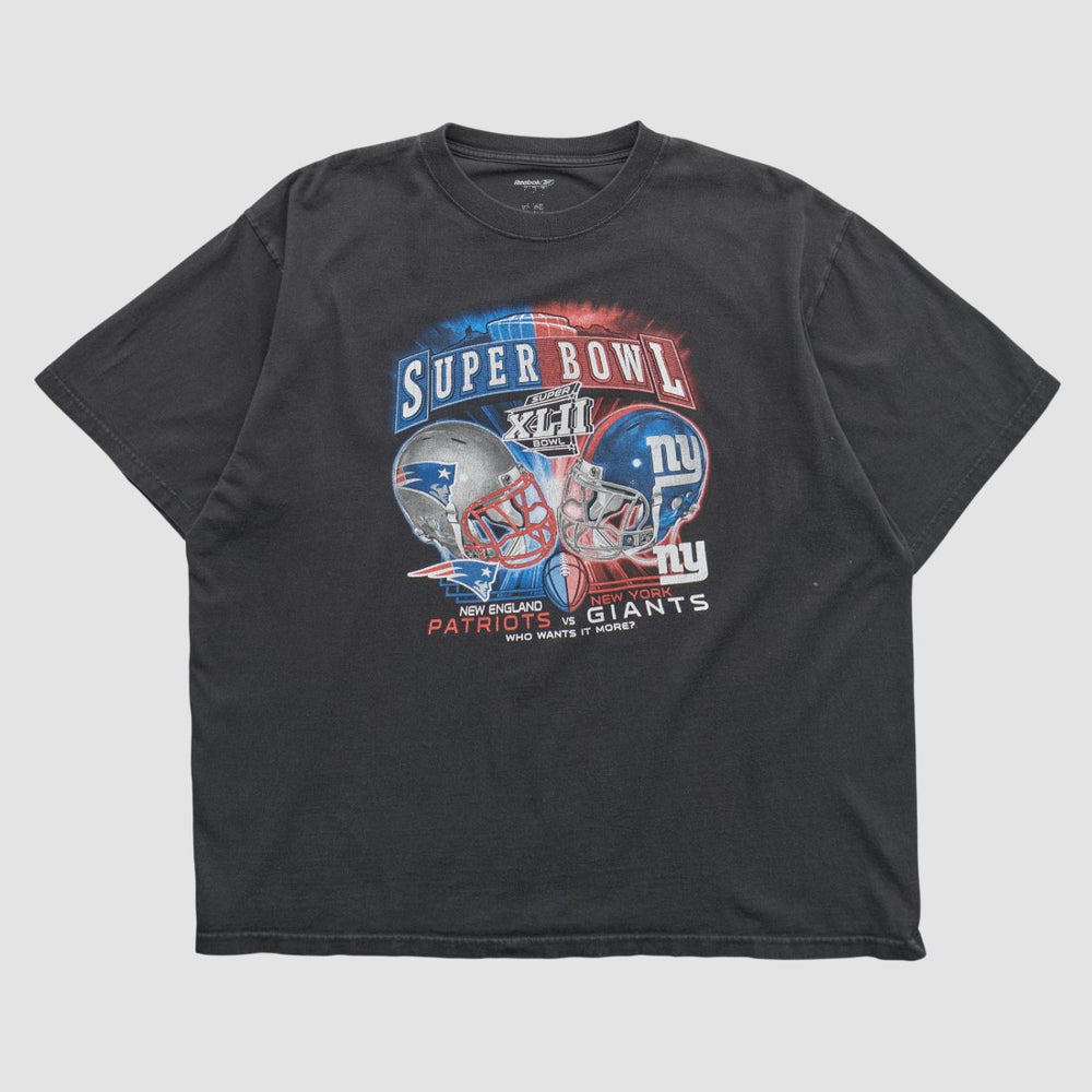 Super Bowl XLII Reebok 2008 T-shirt - New York Giants T-shirts