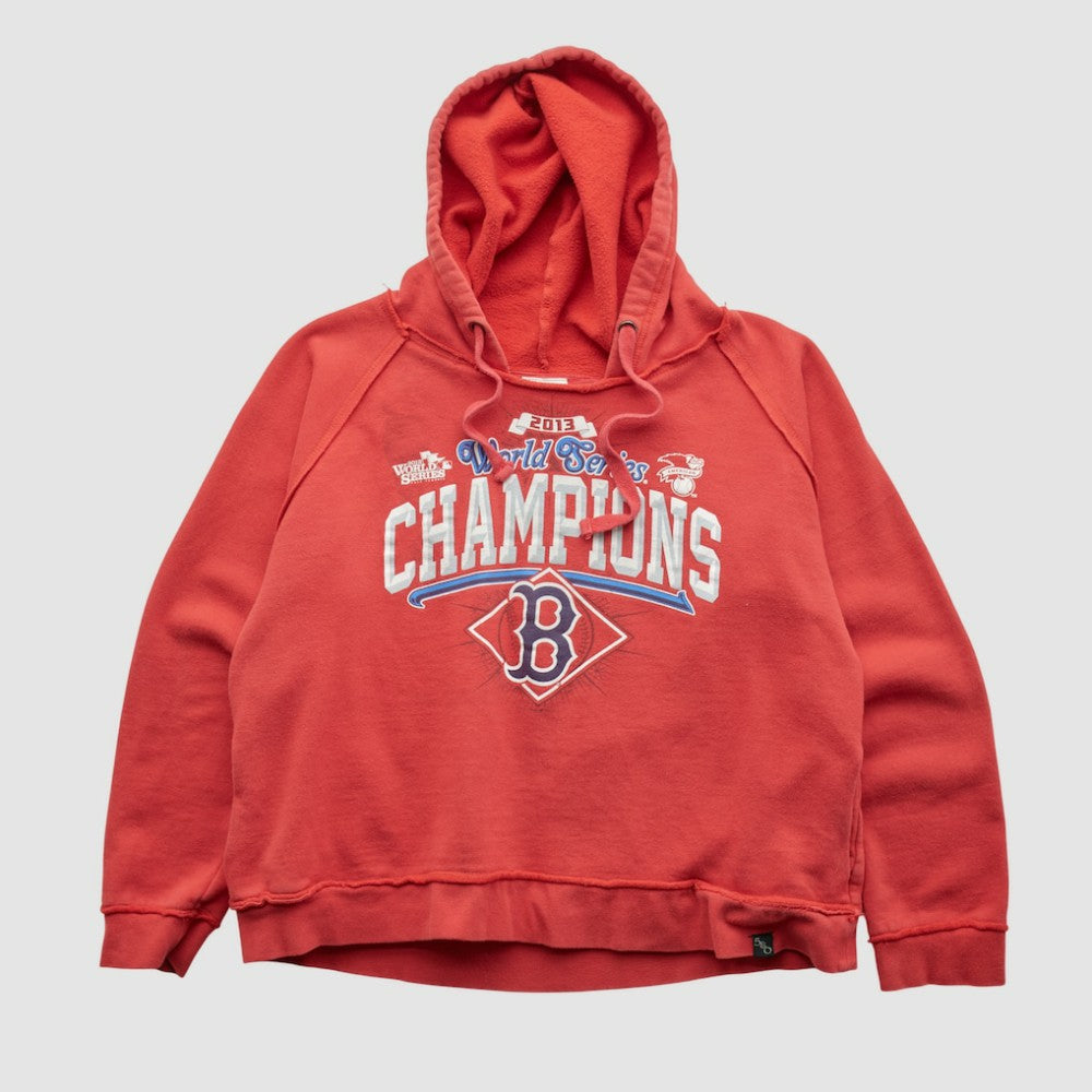 Red Boston Red Sox MLB Genuine Merchandise 2013 Hooded Pullover Sweatshirt