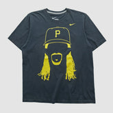 Black Pittsburgh Pirates Nike 2010s T-shirt