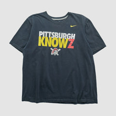 Black Pittsburgh Pirates Nike 2010s T-shirt