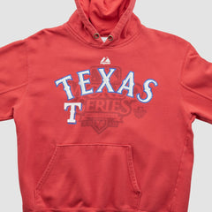 Red World Series Majestic 2010 Hooded Pullover Sweatshirt