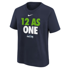 Youth 12 As One T-Shirt - Seattle Seahawks T-shirts