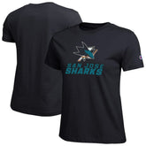 NHL San Jose Sharks Champion Women's Wordmark Lockup T-Shirt