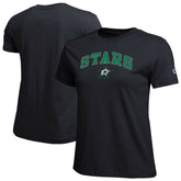 NHL Dallas Stars Champion Women's Arch Mascot Logo T-Shirt