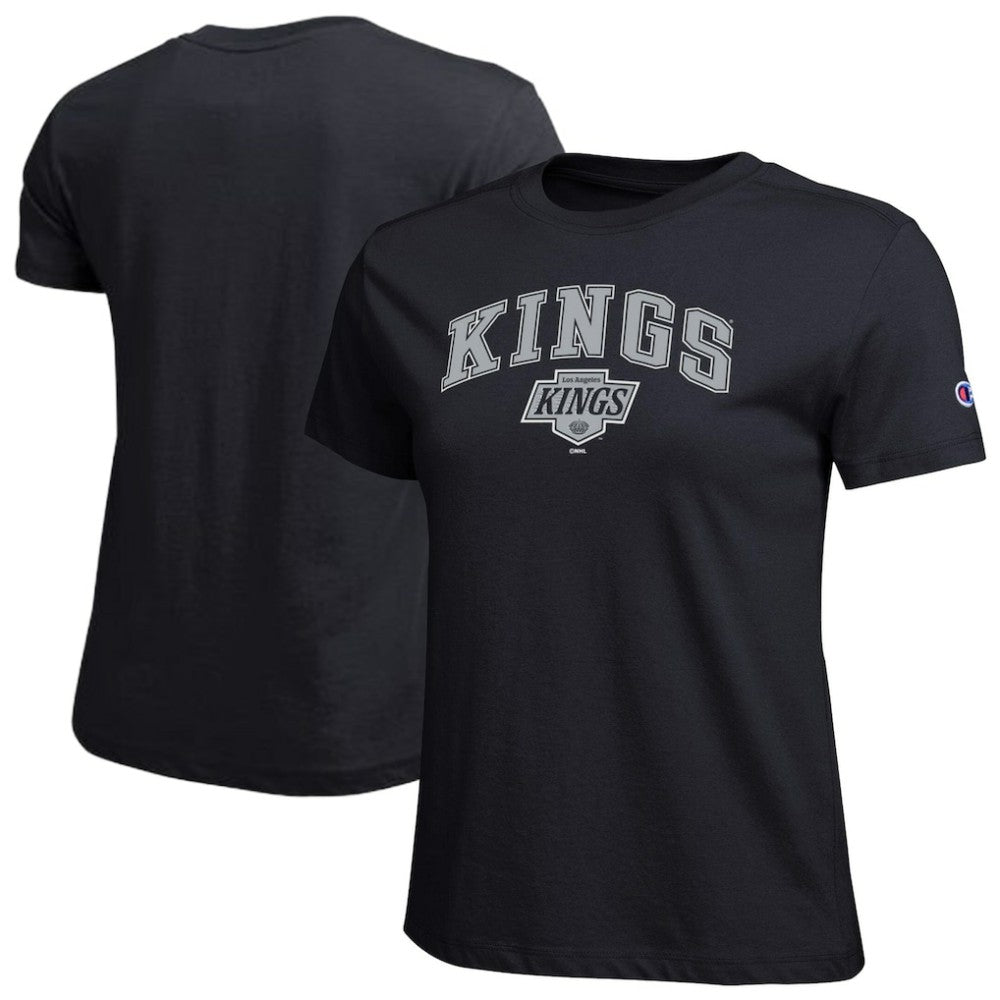 NHL Los Angeles Kings Champion Women's Arch Mascot Logo T-Shirt