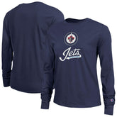 NHL Winnipeg Jets Champion Women's Wordmark Lockup Long Sleeve T-Shirt