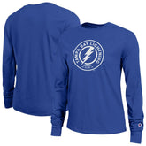 NHL Tampa Bay Lightning Champion Women's Wordmark Lockup Long Sleeve T-Shirt