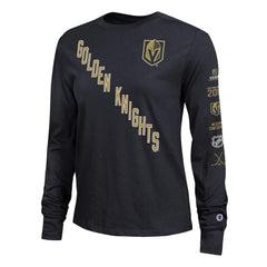 NHL Vegas Golden Knights Champion Women's 2-Hit Long Sleeve T-Shirt