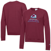 NHL Colorado Avalanche Champion Women's Wordmark Lockup Powerblend Sweatshirt