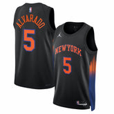 José Alvarado New York Knicks Jordan Brand Unisex Swingman Jersey