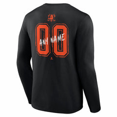 NHL Anaheim Ducks Hustle Personalized Name & Number Long Sleeve T-Shirt