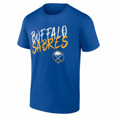 NHL Buffalo Sabres Big & Tall Hustle Personalized Name & Number T-Shirt