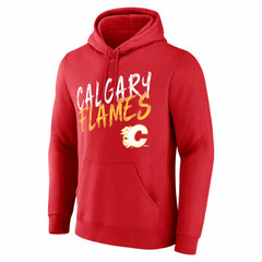 NHL Calgary Flames Hustle Personalized Name & Number Hoodie