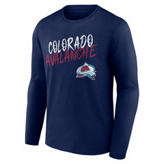 NHL Colorado Avalanche Hustle Personalized Name & Number Long Sleeve T-Shirt