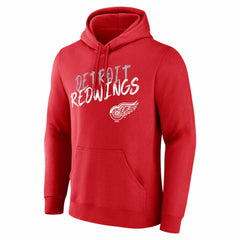 NHL Detroit Red Wings Hustle Personalized Name & Number Hoodie