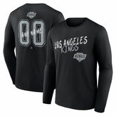 NHL Los Angeles Kings Hustle Personalized Name & Number Long Sleeve T-Shirt