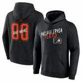 NHL Philadelphia Flyers Hustle Personalized Name & Number Hoodie