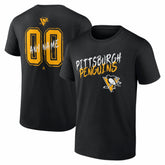 NHL Pittsburgh Penguins Hustle Personalized Name & Number T-Shirt
