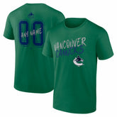 NHL Vancouver Canucks Hustle Personalized Name & Number T-Shirt