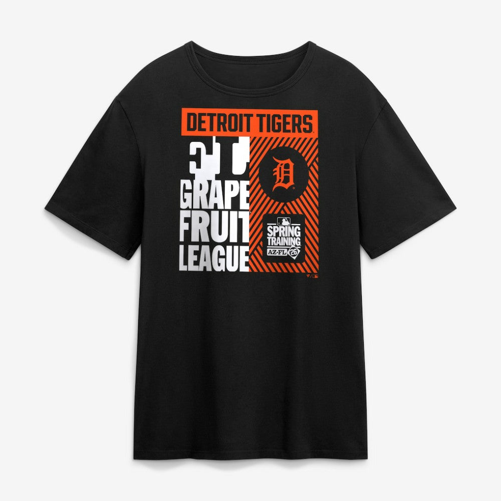 Black Detroit Tigers 2026 Spring Training True Icon T-Shirt
