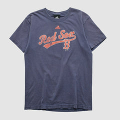 Navy Boston Red Sox Adidas T-shirt