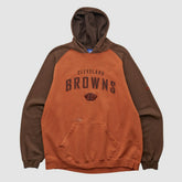 Reebok 2000s Hooded Pullover Sweatshirt - Cleveland Browns Pullover