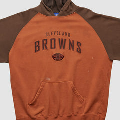 Reebok 2000s Hooded Pullover Sweatshirt - Cleveland Browns Pullover