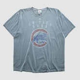 Gray Chicago Cubs Majestic 2000s T-shirt