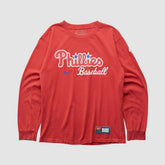 Red Philadelphia Phillies Nike 2000s Long Sleeve T-shirt