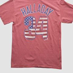 Red Philadelphia Phillies Majestic 2000s T-shirt
