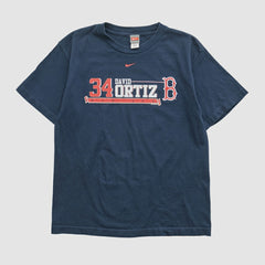 Navy David Ortiz Nike 2007 T-shirt