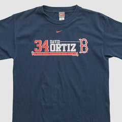Navy David Ortiz Nike 2007 T-shirt