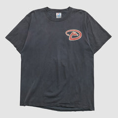 Black Arizona Diamondbacks Majestic 2000s T-shirt