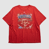 Red Philadelphia Phillies Majestic 2008 T-shirt