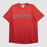 Red Boston Red Sox Adidas 2000s T-shirt