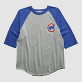 Heather Gray Chicago Cubs Majestic 2000s T-shirt