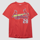 Red St. Louis Cardinals Majestic 2000s T-shirt
