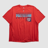 Red Washington Nationals Majestic 2012 T-shirt
