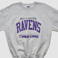 Russell 90s Sweatshirt - Baltimore Ravens Sweatshirts