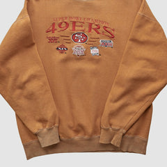 Super Bowl 90s Pullover Sweatshirt - San Francisco 49ers Pullover